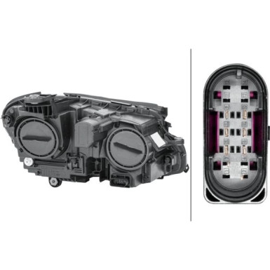 SCHEINWERFER L H7/H7 HELLA | MERCEDES E-KLASSE 1,16 | 1EG 012 076-051 SCHEINWERFER L H7/H7 HELLA | MERCEDES E-KLASSE 1,16 | 1EG 012 076-051