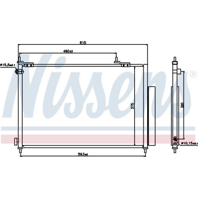 Kondensator PKW HONDA CR-V 06 FIRST FIT 940062