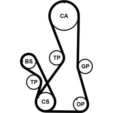 Continental CTAM Timing-Kit CT1016K2PRO