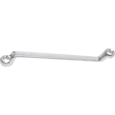 BGS Doppel-Ringschlüssel mit E-Profil-Ringköpfen gekröpft SW E20 x E24 2281-20X24