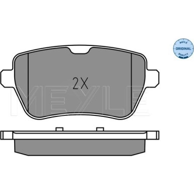 Bremsbelagsatz Db T. W222/C217/R231 12 | 252507119