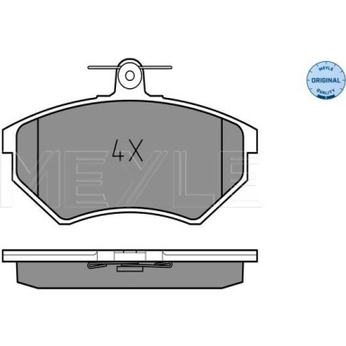 Bremsbelagsatz Vw P. Golf/Passat | 252016816