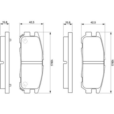 Bremsklötze | OPEL,ISUZU | 0 986 424 367 Bremsklötze | OPEL,ISUZU | 0 986 424 367