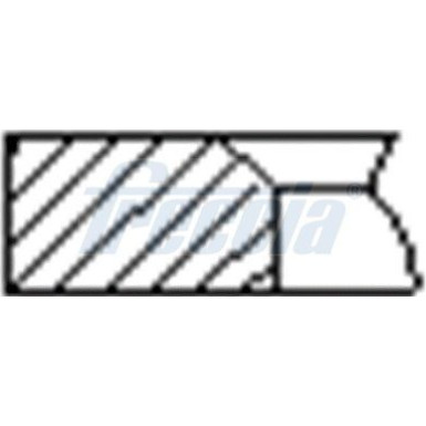 FRECCIA Kolbenring | FR10-506500