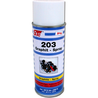 STC Graphitspray 203 Spray 400 ml | 7665 STC Graphitspray 203 Spray 400 ml | 7665