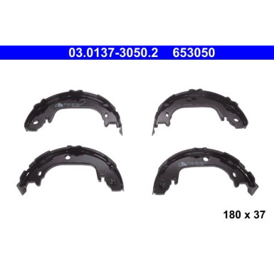 03.0137-3050.2 Bremsbackensatz, Feststellbremse 03.0137-3050.2 Bremsbackensatz, Feststellbremse