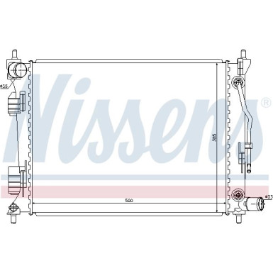 Wasserkühler PKW | KIA RIO 1.4i AUT 11 | 66757