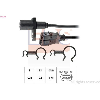 EPS Impulssensor 1.953.397 Made in Italy - OE Equivalent