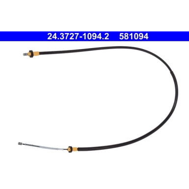 ATE Handbremsseil Seilzug Festellbremse 24.3727-1094.2