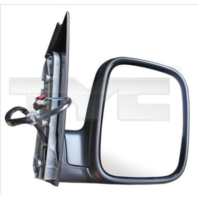 SPIEGEL R EL VERS HZB KONV grundiert | VW CADDY III 3,04-5,15/CADDY KASTEN IV 5,15 | 337-0309