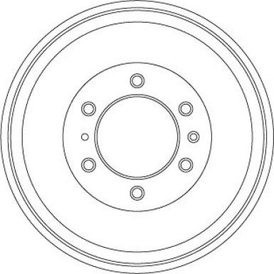 Bremstrommel | ISUZU D-Max 12 | DB4452