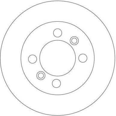 52 482 025 Bremsscheibe HA | MG MGF 95 | DF4365