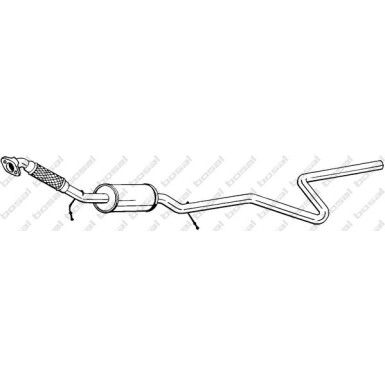 BOSCH | Automotive Auspuffschalldämpfer BOSCH | Automotive Auspuffschalldämpfer