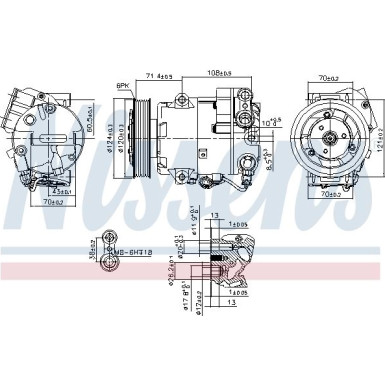 Kompressor PKW Opel Astra J 09 FIRST FIT 89425