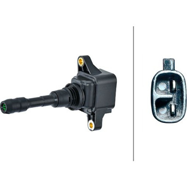 HELLA Zündspule 5DA 358 168-791