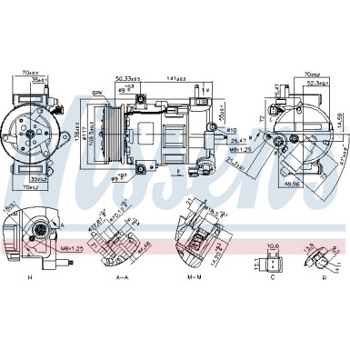 Kompressor PKW Ford Fiesta 12 FIRST FIT 890758