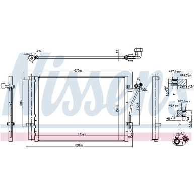 Kondensator PKW Hyundai i20 09 FIRST FIT 941144