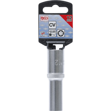 BGS Steckschlüssel-Einsatz Super Lock, tief | Antrieb Innenvierkant 12,5 mm (1/2"""") | SW 12 mm | 10272