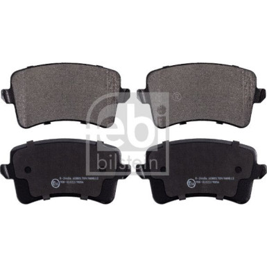 FEBI BILSTEIN Bremsbeläge 16755