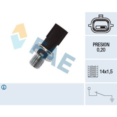FAE Öldruckschalter 12702