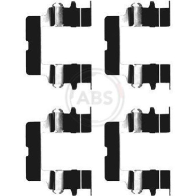 A.B.S. Zubehör, Bremsbeläge 1161Q