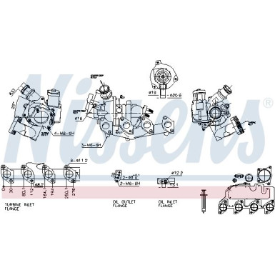 Nissens Turbo AUDI,SEAT,VW Golf 08 FACTORY NEW 93117