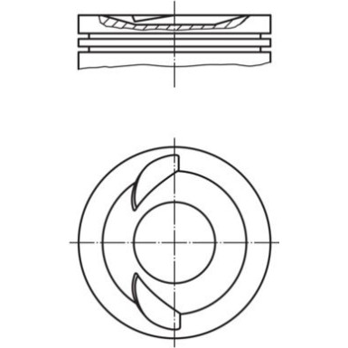 MAHLE ORIGINAL Kolben | 0090300