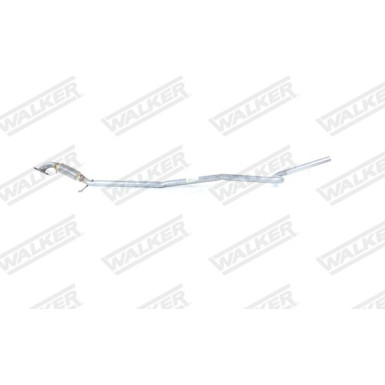 67 / Auspuffrohr Mitte | FORD Fiesta V 1.4 55KW 03.02 | 7118