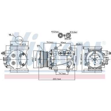 Kompressor PKW | JAGUAR X-TYPE 01- 2.0 I V6 24V | 89241