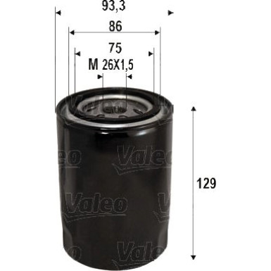 VALEO Ölfilter | 586076