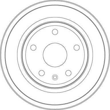 10 472 019 Bremstrommel | OPEL Zafira 99 | DB4426