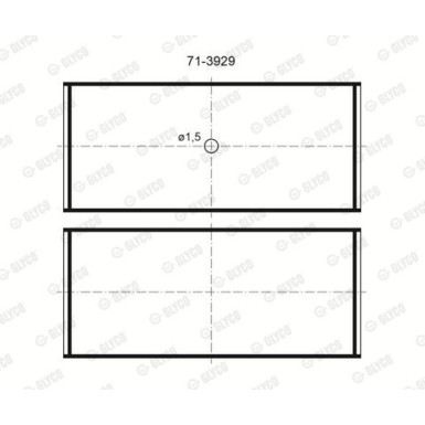 Pleuellager | 71-3929/4 STD