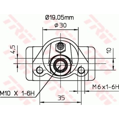 Radbremszylinder | BWD110