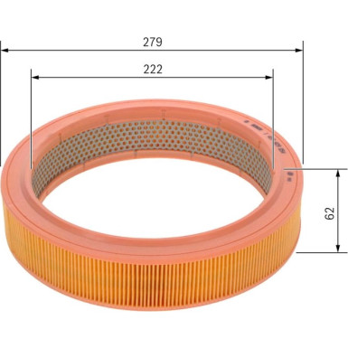 Luftfilter | AUDI,SEAT,SKODA,VW | 1457429054