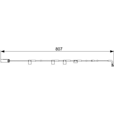 1 987 473 058 Warnkontakt, Bremsbelagverschleiß