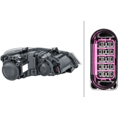 Scheinwerfer L H7/H7 +MOT SCHW/CHR HELLA PQ | VW POLO 6,09-4,14 | 1EE 247 051-011 Scheinwerfer L H7/H7 +MOT SCHW/CHR HELLA PQ | VW POLO 6,09-4,14 | 1EE 247 051-011