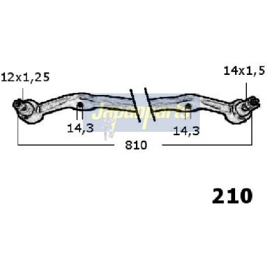 Gelenk - Lenkung Toyota Hi-Lux CR-210