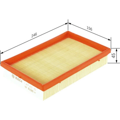 Luftfilter | OPEL,SUZUKI | 1457433153