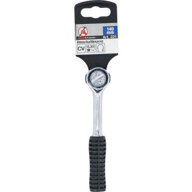 BGS Umschaltknarre Abtrieb Außenvierkant 6,3 mm (1/4 ) BGS Do it yourself 221