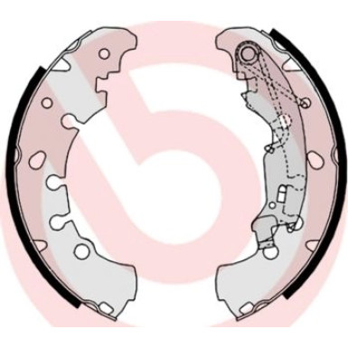 Bremsbackensatz HA CITROEN Nemo FIAT Fiorino OPEL Adam 08 ESSENTIAL LINE S 23 530