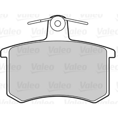 VALEO Bremsbeläge 301125