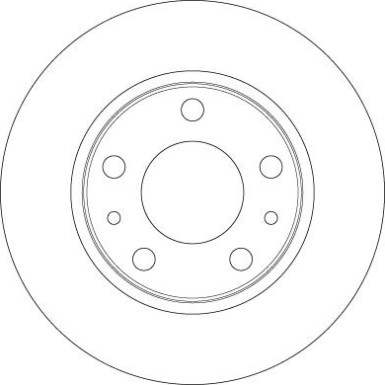 40 481 065 Bremsscheibe VA | IVECO Daily 99 | DF6412