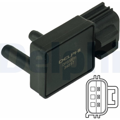 DPS00011 Sensor, Abgasdruck DPS00011 Sensor, Abgasdruck