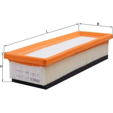 MAHLE Luftfilter | LX 1827