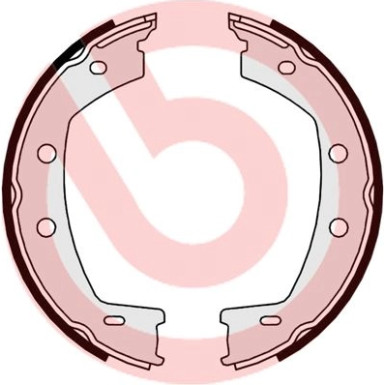 S 44 508 Bremsbackensatz, Feststellbremse ESSENTIAL LINE S 44 508 Bremsbackensatz, Feststellbremse ESSENTIAL LINE