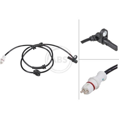 A.B.S. Sensor, Raddrehzahl | 31522