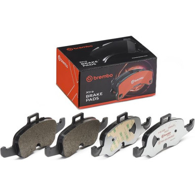 BREMBO Bremsklötze Xtra VA AUDI TT 14 XTRA LINE P 85 160X