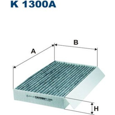 FILTRON Filter, Innenraumluft | K 1300A