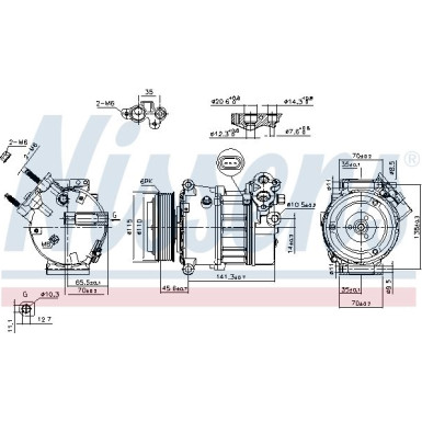 Kompressor PKW Jaguar XF 15 FIRST FIT 890617