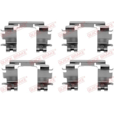 391-1670 Montagesatz f.Bremsklötze | SUZUKI Liana 01 | 109-1670